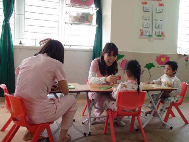 Mô hình tiền giáo dục hòa nhập cho trẻ khuyết tật trí tuệ, tự kỷ tại Trung tâm Sao Mai 