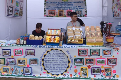 Trung tâm Sao Mai tham dự Hội chợ từ thiện Charity Bazaar “Sắc màu của tương lai – 2019”