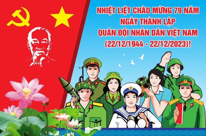 79 năm Ngày thành lập Quân đội Nhân dân Việt Nam (22/12/1944 - 22/12/2023)
