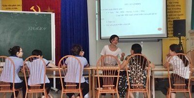 Trung tâm Sao Mai đào tạo giáo viên nguồn về chuyên biệt cho trường mầm non Đình Bảng, Từ Sơn, Bắc Ninh